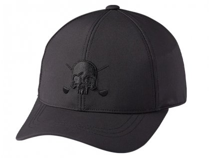 VOLVIK Skull Basic kšiltovka černá