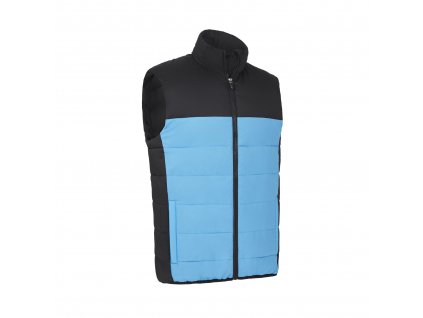 CALLAWAY Premium Down Puffer pánská vesta černo-modrá