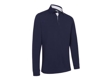CALLAWAY Long Sleeve pánské tričko tmavě modré