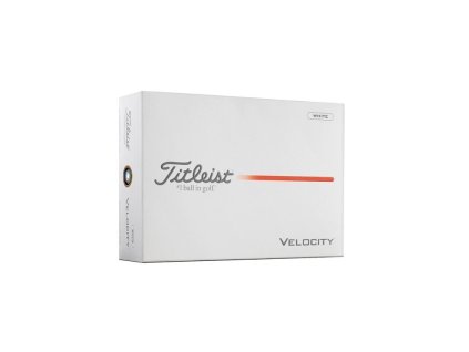 TITLEIST Velocity 26 míčky bílé - 12 ks