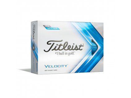 TITLEIST Velocity golfové míčky - modré (12 ks)
