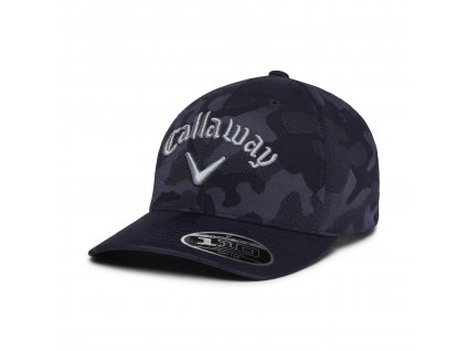 CALLAWAY Camo Snapback pánská kšiltovka modrá