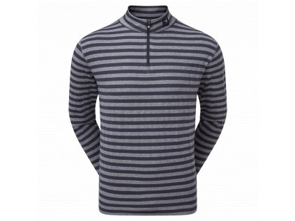 FOOTJOY Peached Jersey Tonal Stripe Chill-Out pánské tričko modré