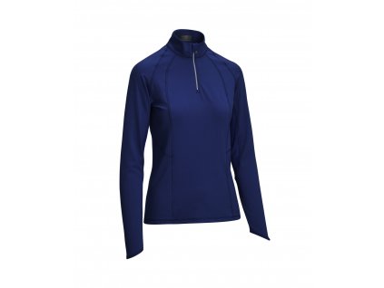 CALLAWAY 1/4 Zip Sun Protection dámské tričko modré