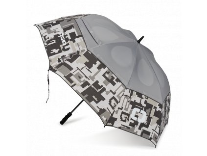 OGIO Cyber Camo Double Canopy 68" deštník šedý