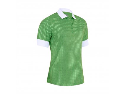 CALLAWAY Above Sleeve Printed dámské tričko zelené