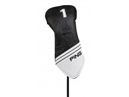 PING Core headcover na driver černo-bílý