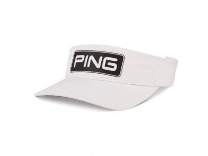 PING Tour Visor golfový kšilt bílý