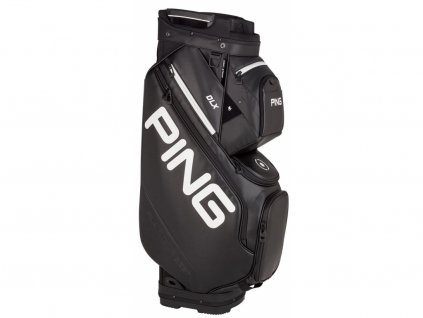 PING DLX 191 cart bag černo-bílý