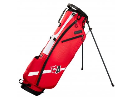 WILSON Staff QS stand bag červeno-bílý