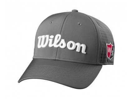 WILSON Performance Mesh pánská kšiltovka šedá