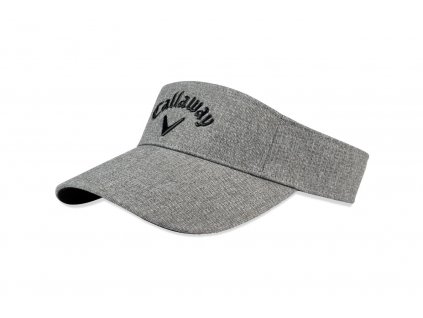 CALLAWAY Liquid Metal Visor pánský kšilt šedo-černý