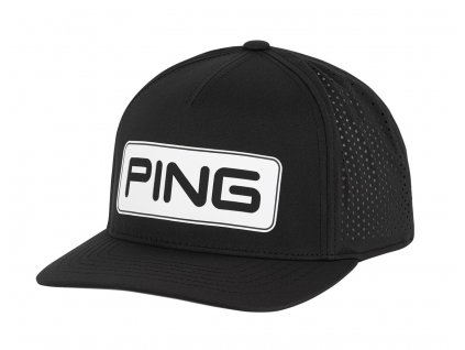 PING Tour Vented Delta pánská kšiltovka černá