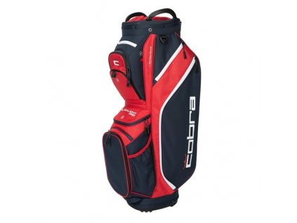 COBRA Ultralight Pro cart bag modro-červený