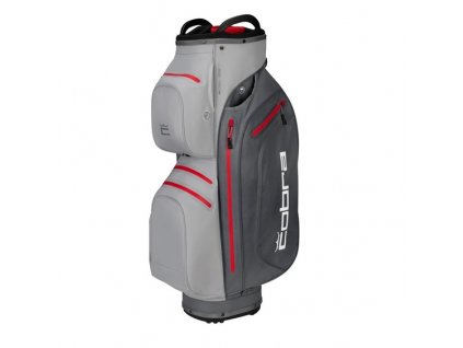 COBRA Ultradry Pro cart bag šedo-červený