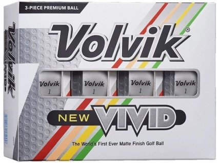 VOLVIK Vivid golfové míčky (12 ks)