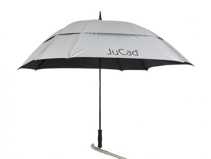 JuCad windproof umbrella silver with UV protection on the trolleyGJSsr0uuT9Ctl (1)