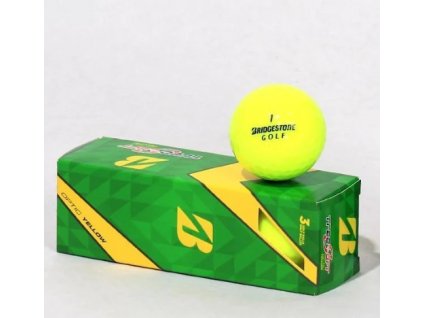 BRIDGESTONE Treosoft golfové míčky - žluté (12 ks)
