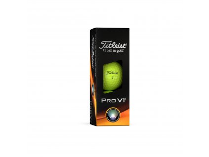 TITLEIST Pro V1 golfové míčky - žluté (12 ks)
