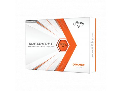 CALLAWAY Supersoft Matte 21 míčky oranžové - 12 ks