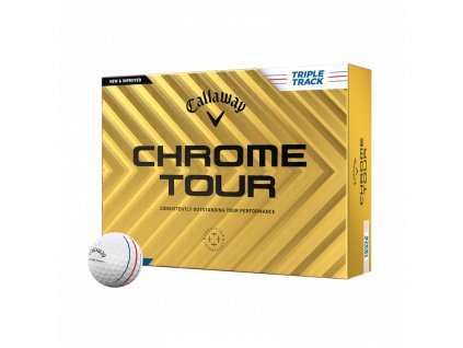 CALLAWAY Chrome Tour 24 Triple Track míčky - 12 ks