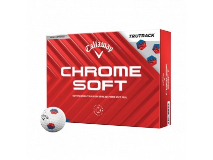 CALLAWAY Chrome Soft 24 Tru Track golfové míčky (12 ks)