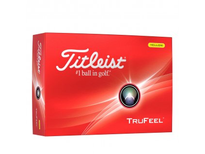 TITLEIST TruFeel golfové míčky žluté (12 ks)