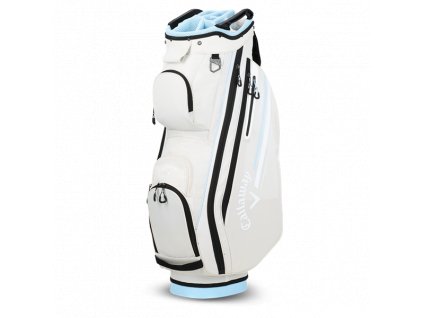 CALLAWAY Chev 14+ cart bag stříbrno-bílý