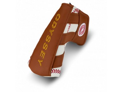 ODYSSEY headcovers Baseball je kryt na hlavy putteru typu Blade.