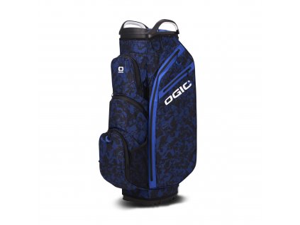 OGIO All Elements Silencer 24 cart bag Blue Floral Abstract