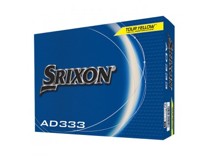 SRIXON AD333 golfové míčky - žluté (12 ks)