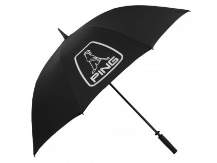 PING 214 Single Conopy deštník černo-bílý