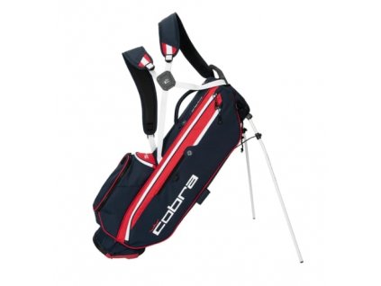 COBRA Ultralight Pro stand bag modro-červený