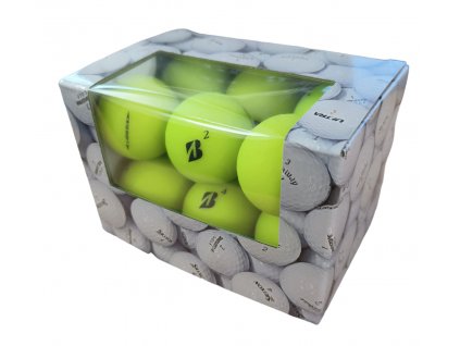 BRIDGESTONE e12 hrané míčky v krabičce, zelené - kvalita A (12ks)