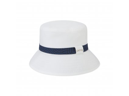 PING Bucket dámský golfový klobouk bílý