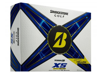 BRIDGESTONE 24 TourB XS golfové míčky žluté (12 ks)