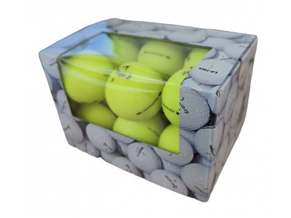 CALLAWAY Supersoft Matte hrané míčky v krabičce, žluté - kvalita A (12ks)