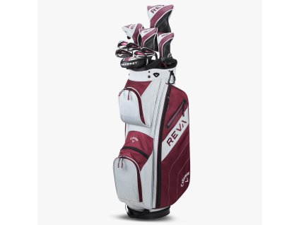 CALLAWAY REVA 24 Eggplant 11 ks dámský golfový set