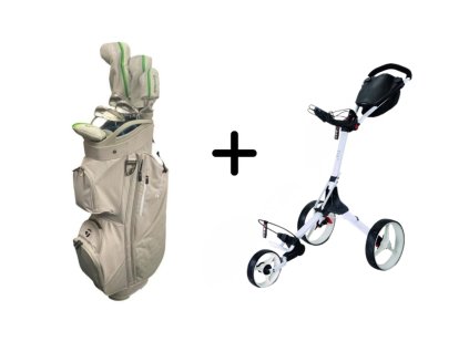 TAYLOR MADE RBZ Speedlite dámský golfový set + Big Max TI Lite bílý
