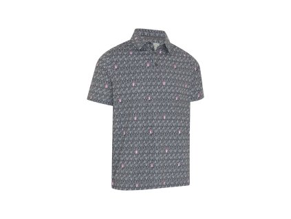 CALLAWAY Scotch Novelty pánské tričko černé