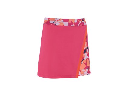 CALLAWAY Geometric Floral Blocked sukně růžová