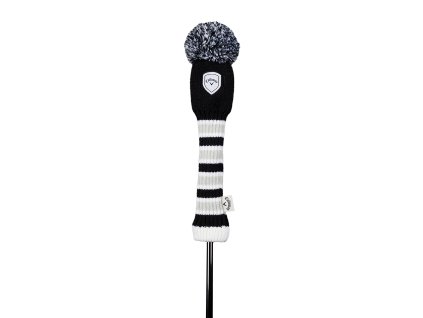 CALLAWAY Pom Pom headcover na hybrid černo-šedo-bílý