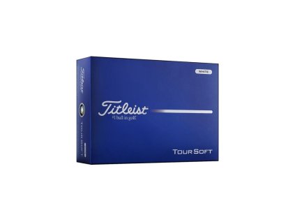 TITLEIST Tour Soft 26 míčky bílé - 12 ks
