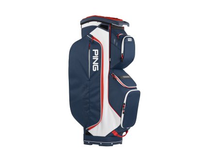 Ping Traverse 244 cart bag modro-červeno-bílý