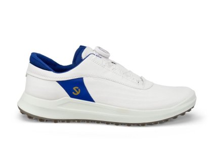 ECCO Golf Core BOA pánské boty bílo-modré