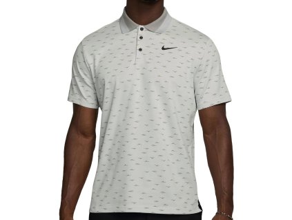 NIKE Dri-Fit Tour Micro pánské tričko šedé
