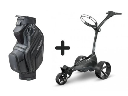 MOTOCADDY M-Tech GPS 2024 Ultra + MOTOCADDY M-Tech cart bag černý