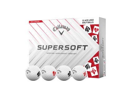 CALLAWAY Supersoft 25 Aces golfové míčky (12 ks)