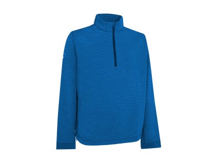 CALLAWAY Hex Textured pánská mikina modrá