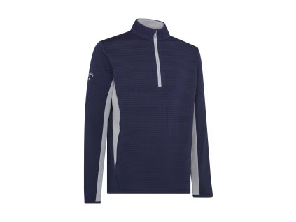 CALLAWAY Textured pánská mikina modro-šedá